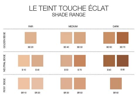 ysl touche eclat asian|ysl touche eclat colour chart.